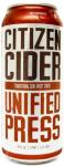 Citizen Cider - Unified Press Cider (12 pack 12oz cans)