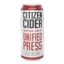 Citizen Cider - Unified Press (4 pack 16oz cans) (4 pack 16oz cans)
