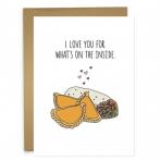 Humdrum Paper Cards - Love You for the Inside 0